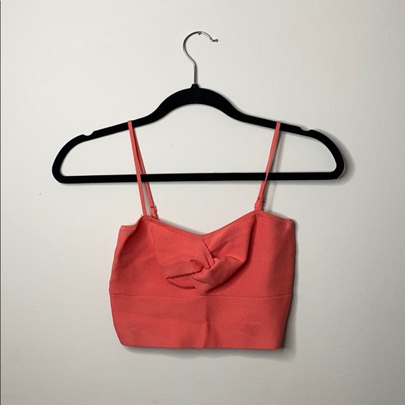 Babaton pink tight crop - Picture 1 of 2